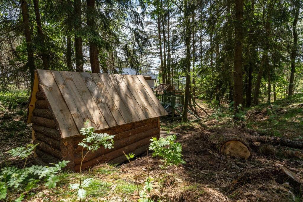 Wrzosowe Wzgorze - Domek Wiejski Klaczno ภายนอก รูปภาพ